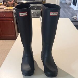 Hunter Classic Black Waterproof Boots